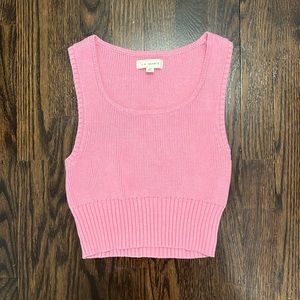 Knit Pink PacSun Top